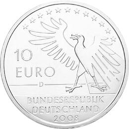 10 Euro Silber Gedenkmünze PP 2008 Carl Spitzweg