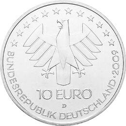 10 Euro Silber Gedenkmünze PP 2009 Luftfahrtausstellung