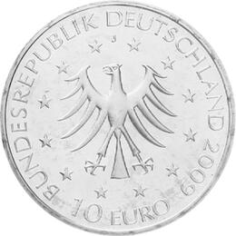 10 Euro Silber Gedenkmünze ST 2009 Gräfin Dönhoff