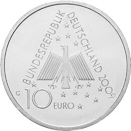 10 Euro Silber Gedenkmünze ST 2009 Jugendherbergen