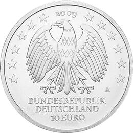 10 Euro Silber Gedenkmünze ST 2009 Uni Leipzig