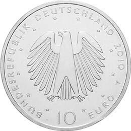 10 Euro Silber Gedenkmünze ST 2010 Deutsche Einheit