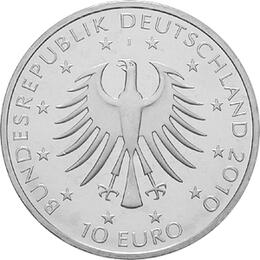 10 Euro Silber Gedenkmünze PP 2010 Robert Schumann