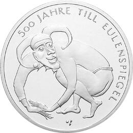 10 Euro Silber Gedenkmünze PP 2011 Till Eulenspiegel
