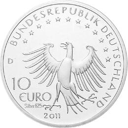 10 Euro Silber Gedenkmünze PP 2011 Till Eulenspiegel