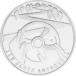10 Euro Silber Gedenkmünze PP 2011 Automobil