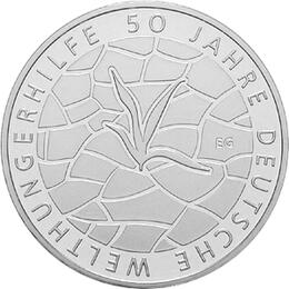 10 Euro Silber Gedenkmünze PP 2012 Welthungerhilfe
