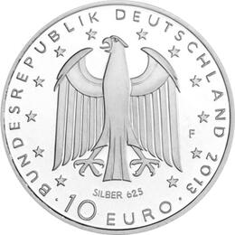 10 Euro Silber Gedenkmünze PP 2013 Georg Büchner