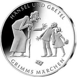 10 Euro Silber Gedenkmünze PP 2014 Hänsel und Gretel
