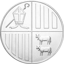 Andorra Eagle 1 Unze Silber