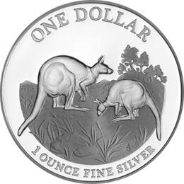 1 Unze Silber Känguru 2014 Australien Roayal Mint 1 Dollar