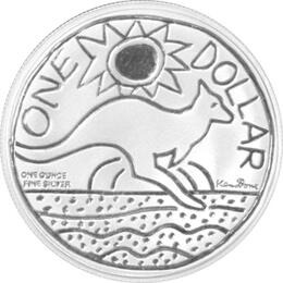 1 Unze Silber Känguru 2009 Australien Roayal Mint 1 Dollar