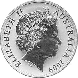 1 Unze Silber Känguru 2009 Australien Roayal Mint 1 Dollar