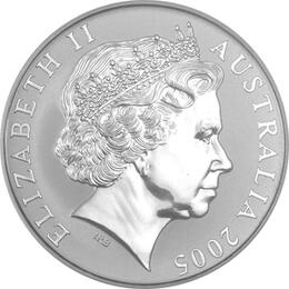 1 Unze Silber Känguru 2005 Australien Roayal Mint 1 Dollar