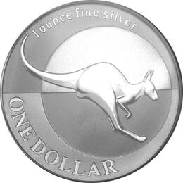 1 Unze Silber Känguru 2004 Australien Roayal Mint 1 Dollar