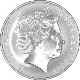 1 Unze Silber Känguru 2002 Australien Roayal Mint 1 Dollar