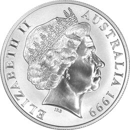 1 Unze Silber Känguru 1999 Australien Roayal Mint 1 Dollar