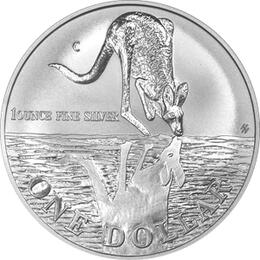 1 Unze Silber Känguru 1997 Australien Roayal Mint 1 Dollar