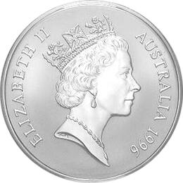 1 Unze Silber Känguru 1996 Australien Roayal Mint 1 Dollar