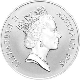1 Unze Silber Känguru 1995 Australien Roayal Mint 1 Dollar