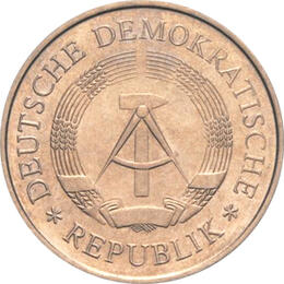 DDR 1969 5 Mark Gedenkmünze 20 Jahre DDR