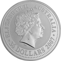 Lunar I Silber Maus 1 Kilo 2008 