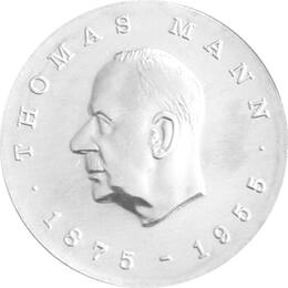 DDR 1975 5 Mark Gedenkmünze Thomas Mann