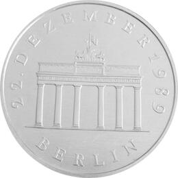 DDR 1990 20 Mark Gedenkmünze Brandenburger Tor