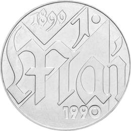 DDR 1990 10 Mark Gedenkmünze 100 Jahre 1 Mai