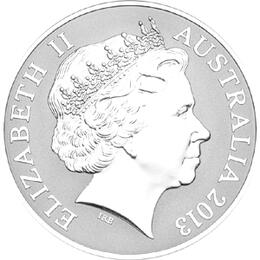 1 Unze Silber Krokodil Bindi 2013 Australien Royal Mint