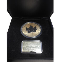 10 Unzen Maple Leaf proof im Lederteui 1998