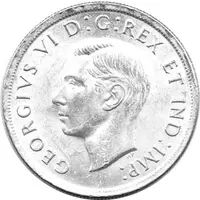 Canada Silber Gedenkmünze 1 Dollar Parlament 1939 