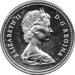 Canada Silber Gedenkmünze 1 Dollar British Columbia 1971