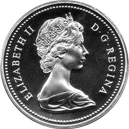 Canada Silber Gedenkmünze 1 Dollar Winnipeg 1974
