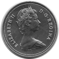 Canada Silber Gedenkmünze 1 Dollar Eisbär 1980