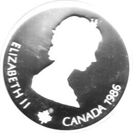 Canada Silber Calgary 1988 20 Dollar Eishockey PP