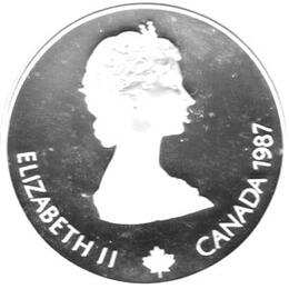 Canada Silber Calgary 1988 20 Dollar Curling PP
