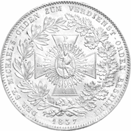 Altdeutschland Bayern Ludwig Geschichtstaler 1837