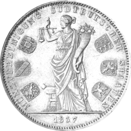 Altdeutschland Bayern Ludwig Geschichtsdoppeltaler 1837