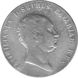 Altdeutschland Bayern Maximilian Ioseph Konventionstaler 1816