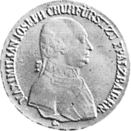 Altdeutschland Bayern Maximilian Ioseph 1/2 Konventionstaler 1804