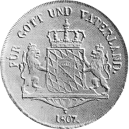 Altdeutschland Bayern Maximilian Ioseph Konventionstaler 1807-1822