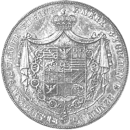 Altdeutschland Anhalt Bernburg Alexander Carl Doppeltaler 1840-1855