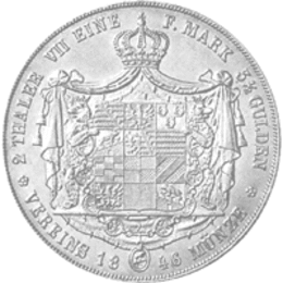 Altdeutschland Anhalt Dessau Leopold Friedrich Doppeltaler 1839-1846