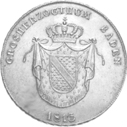 Altdeutschland Baden Kronentaler 1813-1814