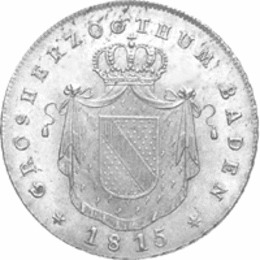 Altdeutschland Baden Kronentaler 1814-1818