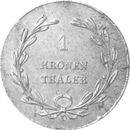 Altdeutschland Baden Kronentaler 1819