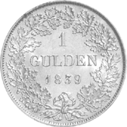 Altdeutschland Baden Gulden 1837-1841