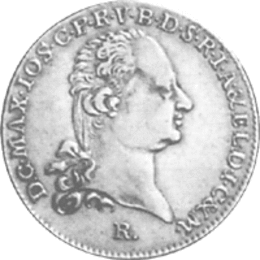 Altdeutschland Herzogtum Berg 1/2 Reichstaler 1803-1804