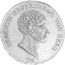 Altdeutschland Herzogtum Berg Cassataler Ioachim 1807